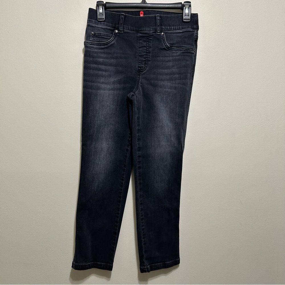 Spanx Black Skinny Pull On Jeans Small